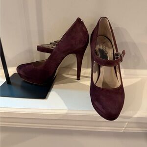 Michael Kors Women's Burgundy Heels siz8